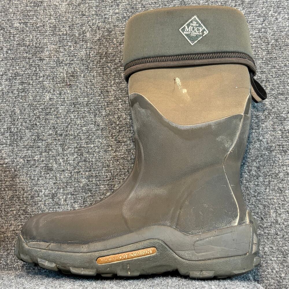 The Original Muck Boot Company Waterproof Rain Boots Brown Mens 8 Womens 9